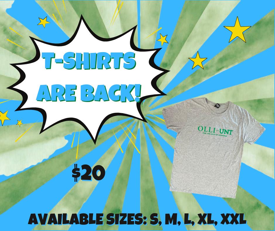 Ad for Olli store promoting T-Shirts